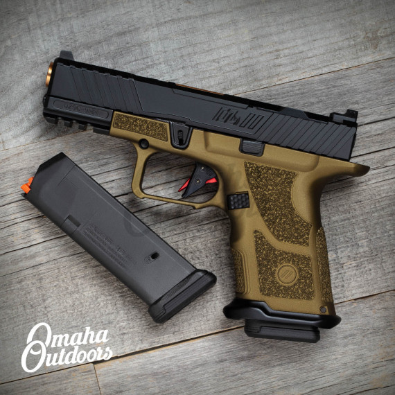 ZEV OZ9 Hypercomp Compact Burnt Bronze Pistol - Omaha Outdoors