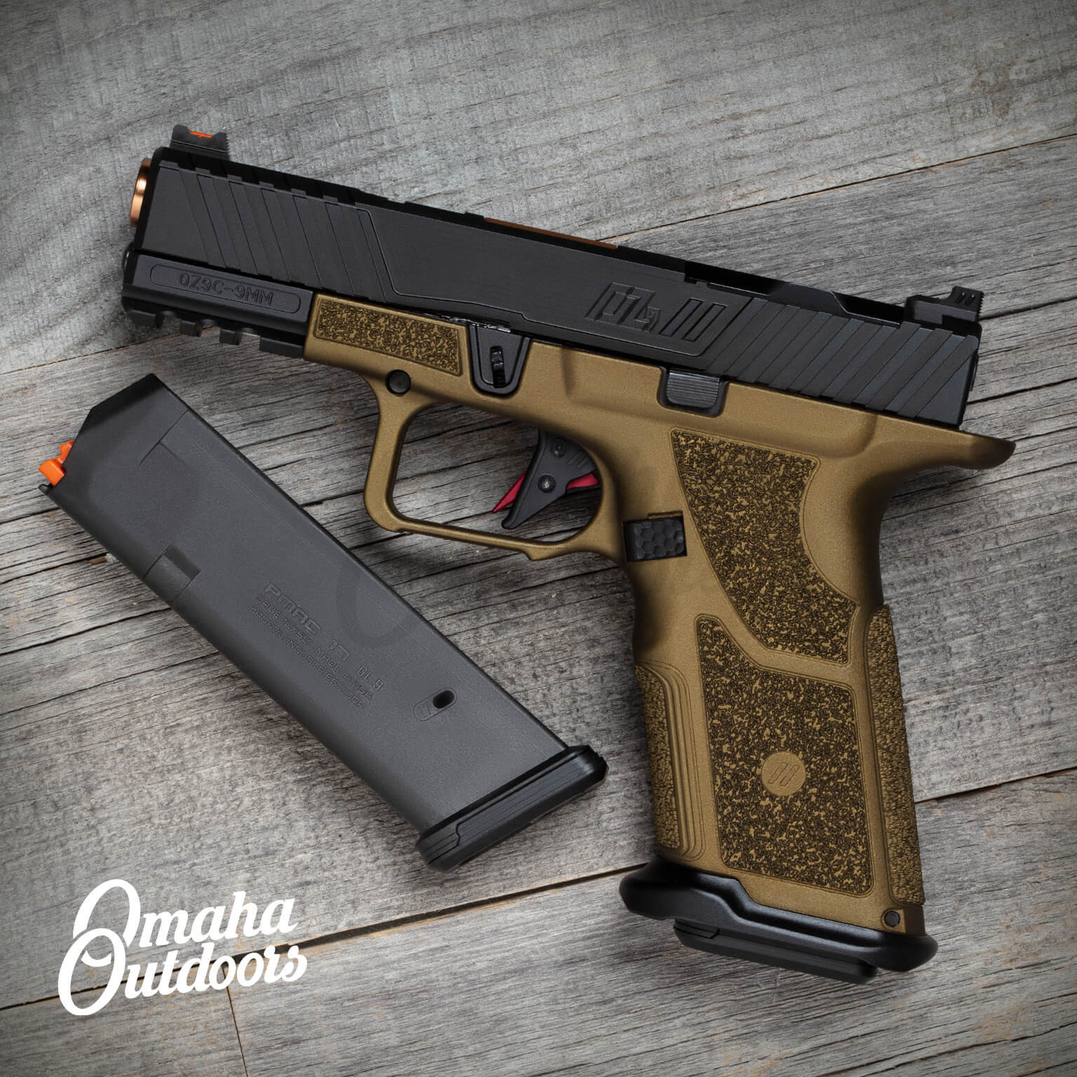 ZEV OZ9 Elite X Grip Burnt Bronze - Omaha Outdoors